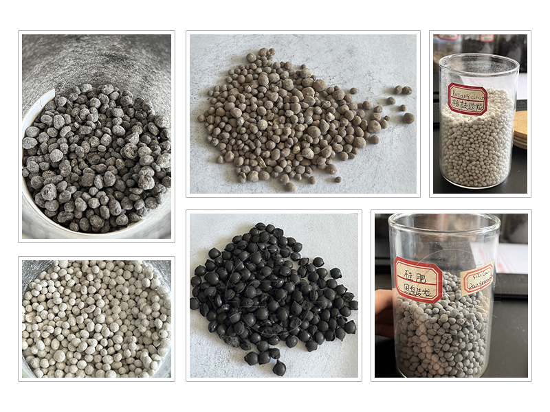 different materials fertilizer